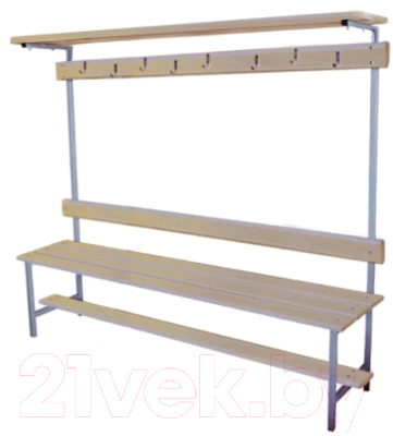 Скамейка для раздевалки Dinamika ZSO-002197 (1.5м)