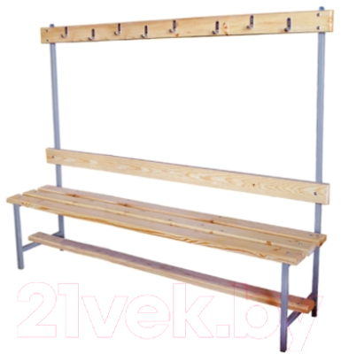 Скамейка для раздевалки Dinamika ZSO-002191 (1.5м)
