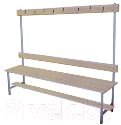 Скамейка для раздевалки Dinamika ZSO-002194 (1.5м)
