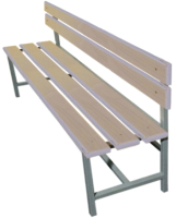 Скамейка для раздевалки Dinamika ZSO-002206 (1.5м) - 