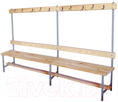 Скамейка для раздевалки Dinamika ZSO-002192 (2м)