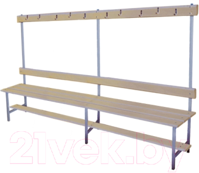Скамейка для раздевалки Dinamika ZSO-002195 (2м)
