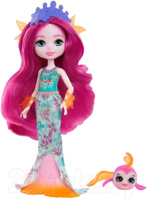 

Кукла с аксессуарами Mattel, Enchantimals с питомцем / GYJ02
