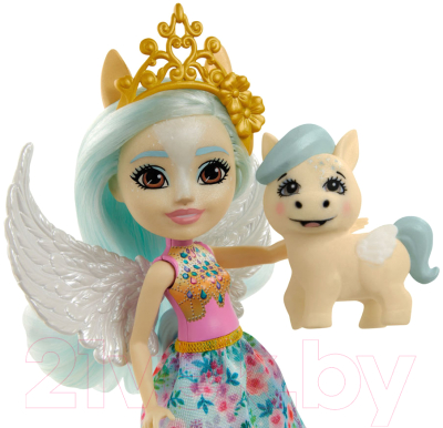 Кукла с аксессуарами Mattel Enchantimals с питомцем / GYJ03