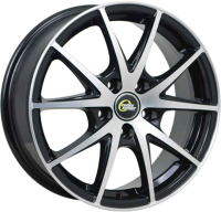 

Литой диск, CR-17 16x6.5" 4x100мм DIA 60.1мм ET 40мм BKF