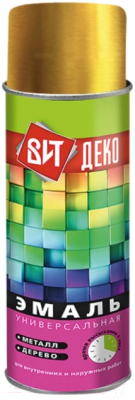 

Эмаль Вит, Золотистый, Деко Универсальная