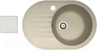 

Мойка кухонная БелЭворс, Rondo R