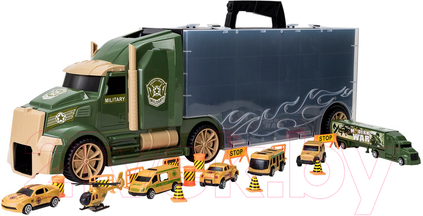 Автовоз игрушечный Givito Милитари / G205-007