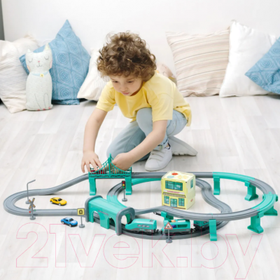 Железная дорога игрушечная Givito Мой город / G201-004