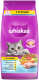 Сухой корм для кошек Whiskas Для стерилизованных кошек с курицей и вкусными подушечками (5кг) - 