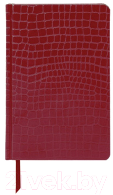 Ежедневник Brauberg Alligator / 124987 (красный)