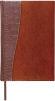 Ежедневник Brauberg Cayman / 125084 (коричневый) - 