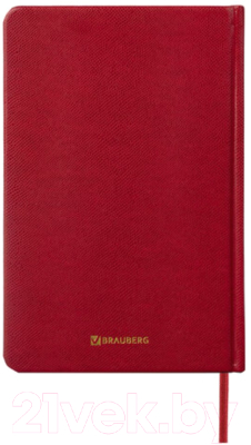 Ежедневник Brauberg Iguana / 125092 (бордовый)