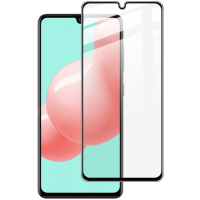 Защитное стекло для телефона Case 111D для Galaxy A41 (черный глянец) - 