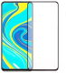 Защитное стекло для телефона Case 111D для Redmi Note 9 Pro/Redmi Note 9S (черный глянец) - 
