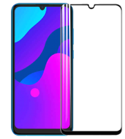 Защитное стекло для телефона Case 111D для Huawei Honor 9A (черный глянец) - 