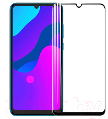 Защитное стекло для телефона Case 111D для Huawei Honor 9A (черный глянец)