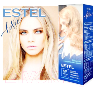Крем-краска для волос Estel Love 9/17 (ореховый латте)
