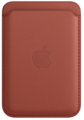 

Кардхолдер Apple, Коричневый, Leather Wallet with MagSafe для iPhone / MK0E3