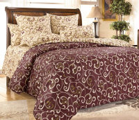 

Комплект постельного белья Царство сновидений, Завитки 01/02 1.5 / 150-122