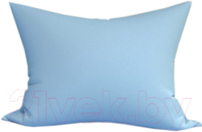 Комплект наволочек Lovkis Home Трикотаж 50x70 / 0010-8 (2шт, голубой)