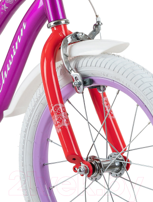 Детский велосипед Schwinn Elm 16 2021 / S0615RUC (Purple/White)