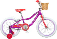 Детский велосипед Schwinn Elm 18 2021 / S0821RUC (Purple/White) - 