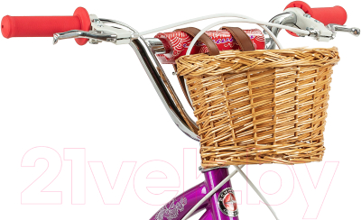 Детский велосипед Schwinn Elm 18 2021 / S0821RUC (Purple/White)