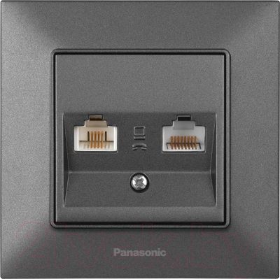 

Розетка Panasonic, Arkedia Slim WNTC04082DG-BY