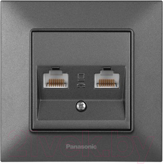 Розетка Panasonic Arkedia Slim WNTC04062DG-BY