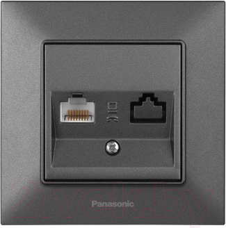 

Розетка Panasonic, Arkedia Slim WNTC04042DG-BY