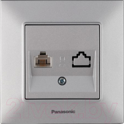 Розетка Panasonic Arkedia Slim WNTC04042SL-BY