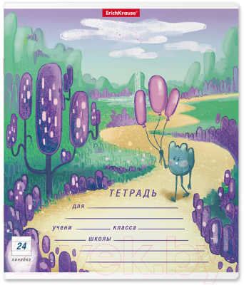 Изображение товара Тетрадь Erich Krause Далекая планета / 51424 (24л, линейка)