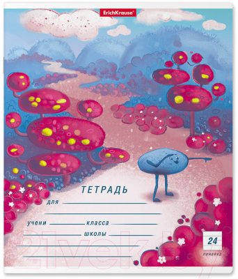 Изображение товара Тетрадь Erich Krause Далекая планета / 51424 (24л, линейка)