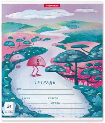 Изображение товара Тетрадь Erich Krause Далекая планета / 51424 (24л, линейка)