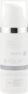 

Крем для лица Bielenda Professional, X-Foliate Dark Spot Remover с кислотами