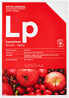 

Маска для лица тканевая Missha, Phyto-Chemical Skin Supplement Lycophene Peeling Tone осветляющ.