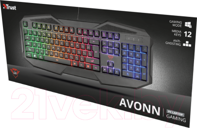 Клавиатура Trust GXT 830-RW Avonn Gaming / 22511