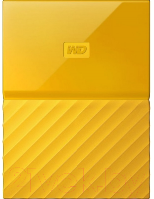 Внешний жесткий диск Western Digital My Passport 2Tb (WDBLHR0020BYL-EEUE) (желтый)