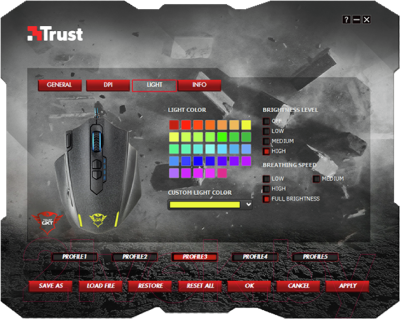 Мышь Trust GXT 155 Caldor / 20411