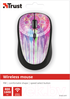 Мышь Trust Yvi Wireless Mouse Dream Catcher / 20252