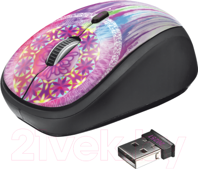 Мышь Trust Yvi Wireless Mouse Dream Catcher / 20252