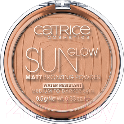 Бронзер Catrice Sun Glow Matt Bronzing Powder с эффектом загара матирующая 035 (9.5г)