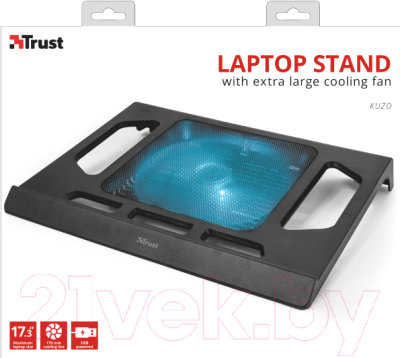 Подставка для ноутбука Trust Kuzo Laptop Cooling Stand / 21905