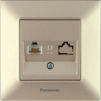 

Розетка Panasonic, Arkedia Slim WNTC04022BR-BY