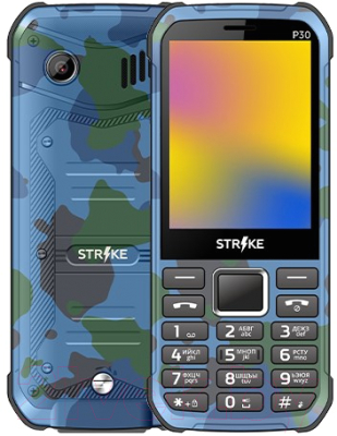 Мобильный телефон Strike P30 (армейский зеленый)
