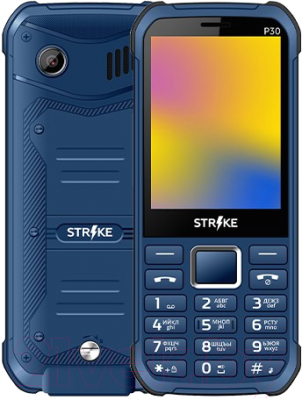 Мобильный телефон Strike P30 (синий)