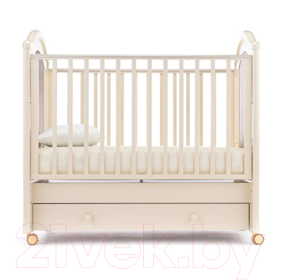 Детская кроватка Nuovita Grazia Swing (слоновая кость)