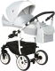 Детская универсальная коляска INDIGO 2 в 1 (In 02, светло-серый) - 