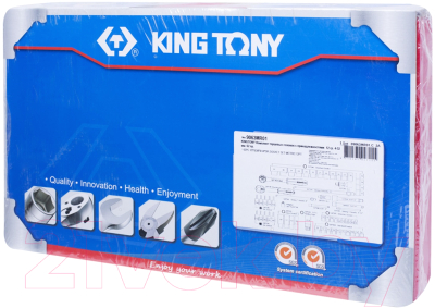 Набор головок слесарных King TONY 9063MR01